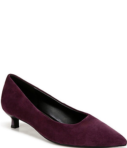 Naturalizer Natalia Suede Kitten Heel Pumps