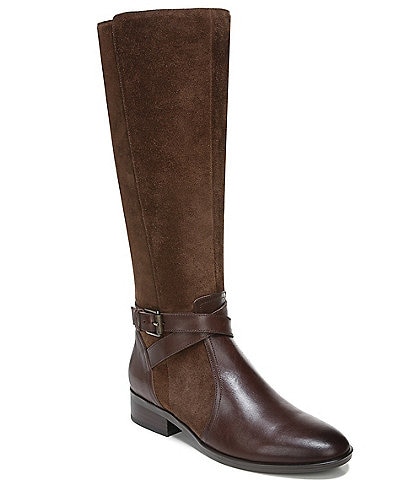 Naturalizer Rena Wide Calf Leather Tall Boots