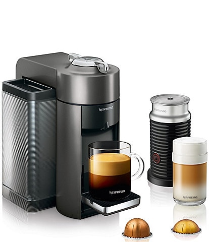 Nespresso by Delonghi VertuoLine Evoluo Grey Bundle Coffee Maker