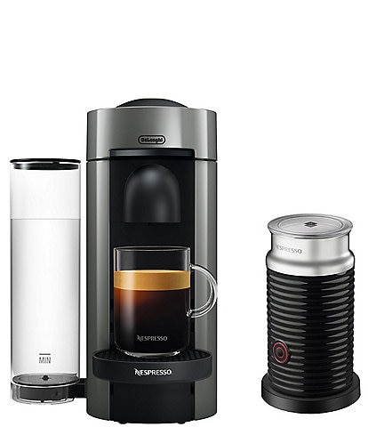 Nespresso Vertuo Plus Coffee And Espresso Machine by De'Longhi with Aeroccino