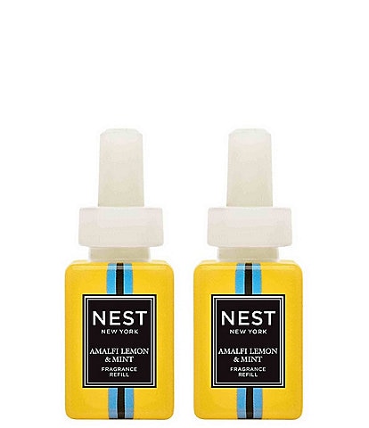 NEST New York Amalfi x Pura Lemon & Mint Refill Duo Smart Home Fragrance Diffuser- Smart Vials