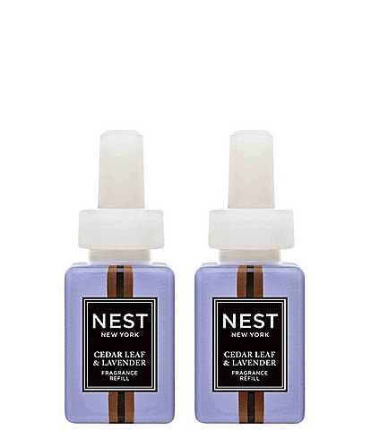 NEST New York x Pura Cedar Leaf & Lavender Refill Duo Smart Home Fragrance Diffuser- Smart Vials