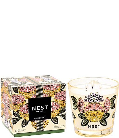 NEST New York Grapefruit Decorative 3-Wick Candle, 21.2 oz.
