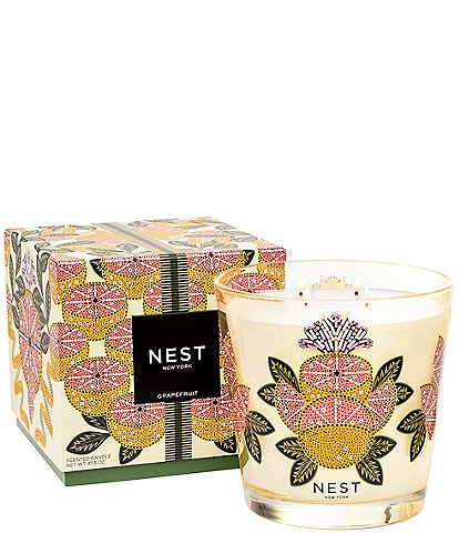 NEST New York Grapefruit Decorative Luxury Candle, 47.3 oz.