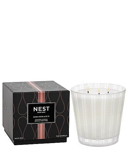 NEST New York Rose Noir & Oud 3-Wick Candle
