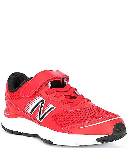 New Balance Boys' 680 V6 Leather And Mesh Running Shoes (Youth)