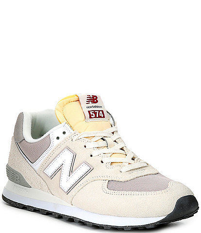 New Balance Men's Suede Mesh Lace-Up 574 Sneakers