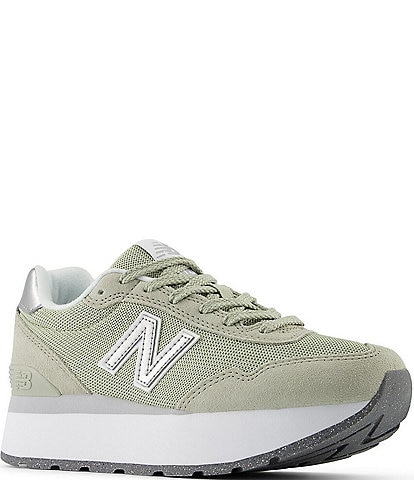 New Balance Women's 515 Metallic Logo Platform Lifestyle Sneakers