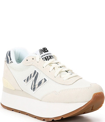 New Balance Women's 515 Zebra Logo Platform Sneakers