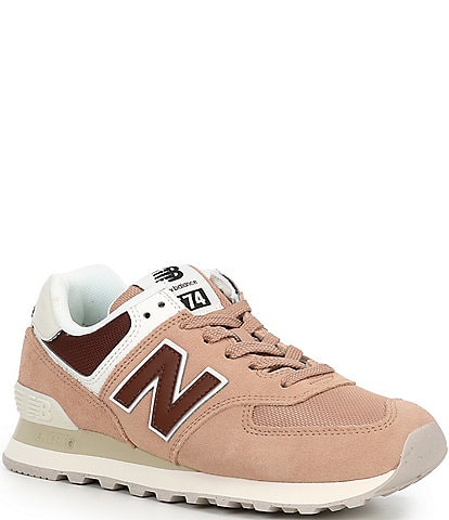 New Balance Women's 574 Lifestyle Suede Retro Sneakers