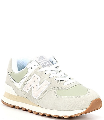 New Balance Women's 574 Lifestyle Suede Retro Sneakers