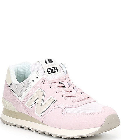 New Balance Women's 574 Lifestyle Suede Retro Sneakers