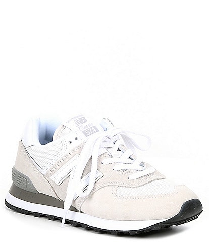 New Balance Women's 574 v3 Evergreen Suede Retro Lifestyle Sneakers