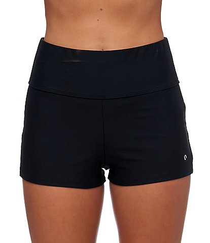 Next by Athena Good Karma High Waist Jump Start Short Swim Bottom