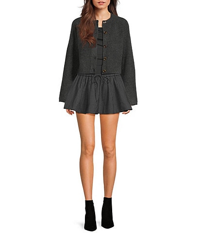 NIA Lisa Button Front Cardigan