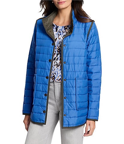 Dillards women's puffer coats online