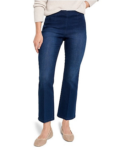 NIC + ZOE Berkley Denim Flat Front Bootcut Ankle Jeans