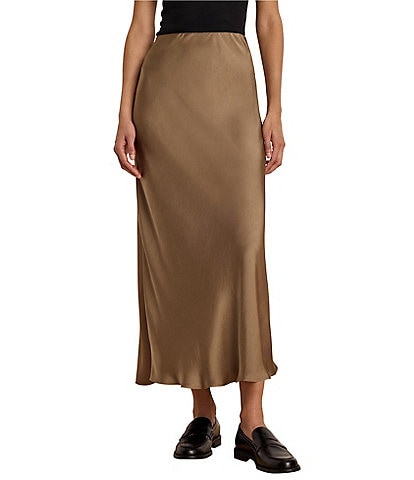 NIC + ZOE Day Gloss Slip A-Line Pull-On Skirt