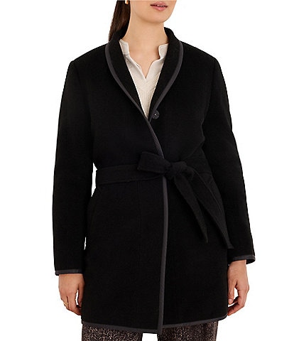 NIC + ZOE Reversible Quilted Wool Coat