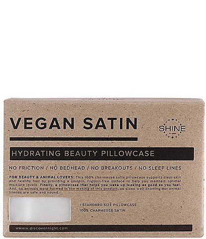 NIGHT Vegan Satin Queen Pillowcase