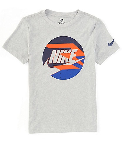 Nike 3BRAND by Russell Willson Big Boys 8-20 Short Sleeve Splatter Circle Graphic T-Shirt