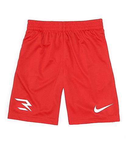 Nike 3BRAND By Russell Wilson Big Boys 8-20 Badge Mesh Shorts