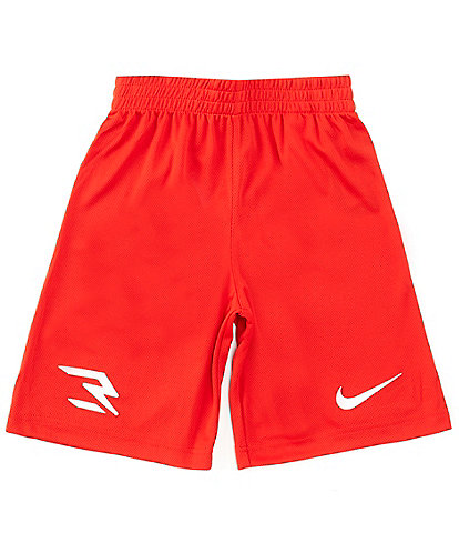 Nike 3BRAND By Russell Wilson Big Boys 8-20 Badge Mesh Shorts