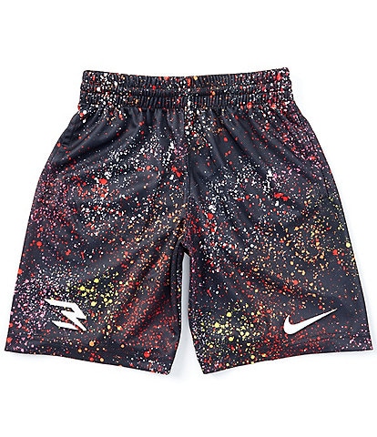 Nike 3BRAND By Russell Wilson Big Boys 8-20 Graphic Splatter Design Shorts