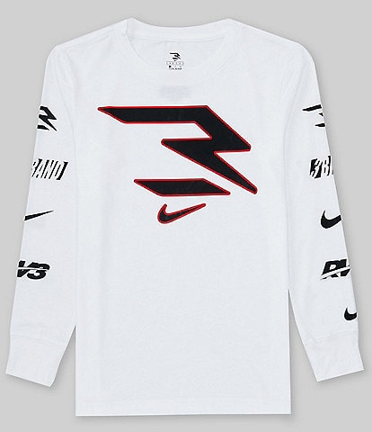Nike 3BRAND By Russell Wilson Big Boys 8-20 Long-Sleeve Graphic T-Shirt