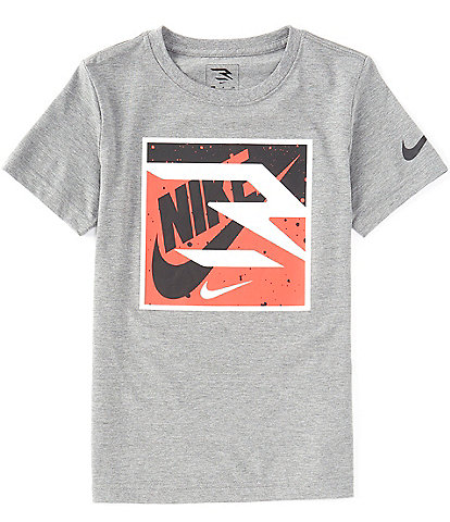 Nike 3BRAND By Russell Wilson Big Boys 8-20 Short-Sleeve Box Logo Tee
