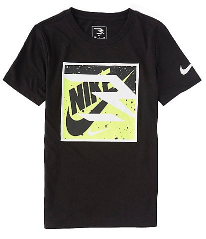 Nike 3BRAND By Russell Wilson Big Boys 8-20 Short-Sleeve Box Logo T-Shirt