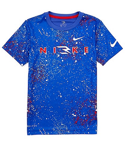 Nike 3BRAND By Russell Wilson Big Boys 8-20 Short Sleeve Chalk Dust T-Shirt