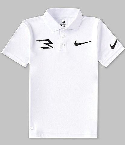 Nike 3BRAND By Russell Wilson Big Boys 8-20 Short-Sleeve Dri-FIT Polo Shirt