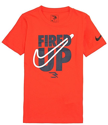 Nike 3BRAND By Russell Wilson Big Boys 8-20 Short-Sleeve Fired Up Tee