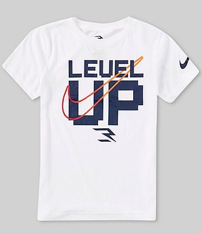 Nike 3BRAND By Russell Wilson Big Boys 8-20 Short Sleeve Level Up Pixel T-Shirt