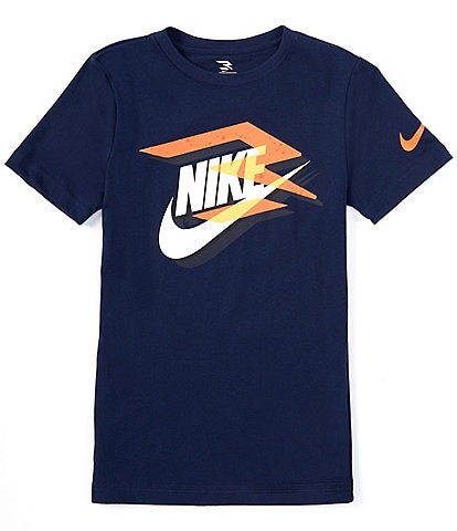 Nike 3BRAND By Russell Wilson Big Boys 8-20 Short Sleeve Mash Up Graphic T-Shirt