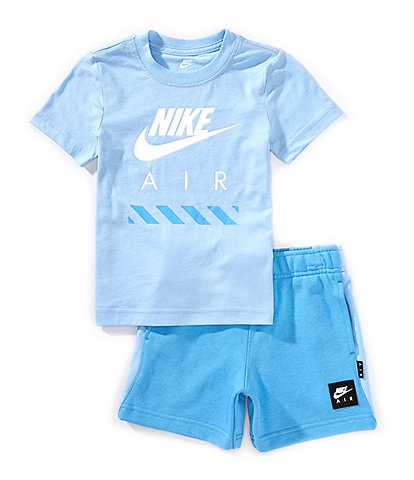 Nike Air Little Boys Short Sleeve Logo/Graphic T-Shirt & Coordinating Shorts Set