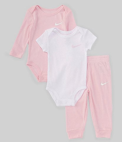 Nike Little Girls 2T-6X Long-Sleeve Join The Club Hooded Allover-Printed  Jacket & Solid Leggings Set