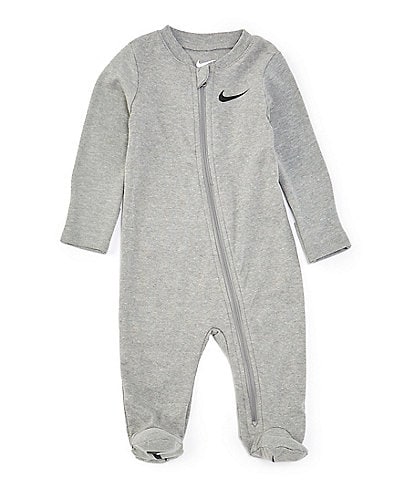 Nike Baby Newborn-9 Months Long Sleeve Essentials Footed Coverall