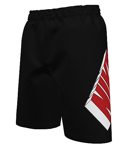 Nike Big Boys 8-20 3D 7#double; Inseam Logo Volley Shorts