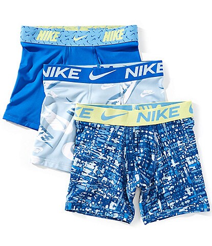 Nike Big Boys 8-20 Microprint Boxer Brief 3-Pack