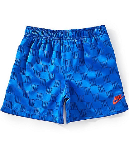 Nike Little Boys 2T-7 Checkered Woven Shorts