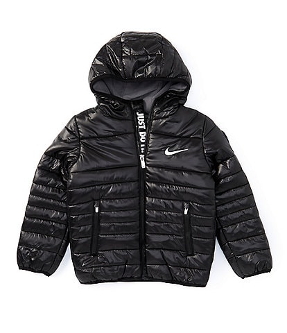 Boys black nike jacket best sale