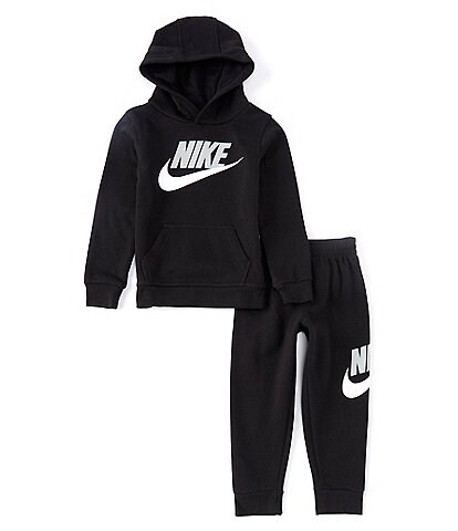 Nike Little Boys 2T-7 Logo Fleece Hoodie & Jogger Pant Set