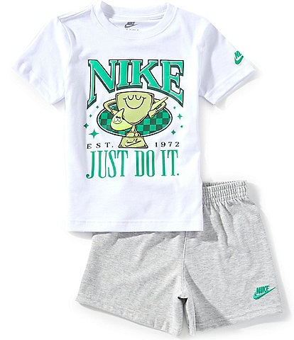 Nike Little Boys 2T-7 Short-Sleeve "Ace Your Game" T-Shirt & Shorts Set