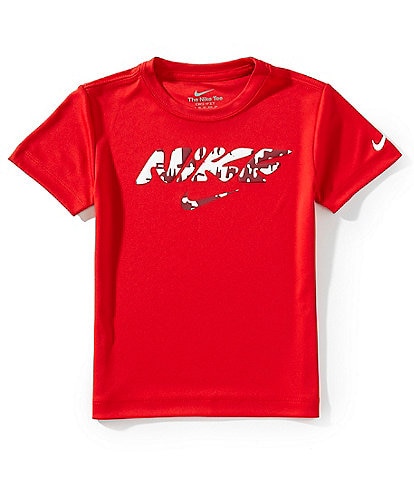 Nike Little Boys Short Sleeve Dri-FIT Bold Graphic T-Shirt
