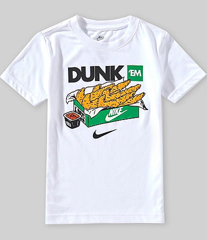 Nike Little Boys 2T-7 Short Sleeve Dunk 'Em Tenders T-Shirt