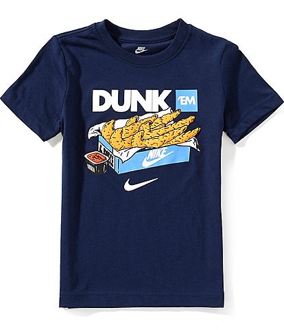 Nike Little Boys 2T-7 Short Sleeve Dunk 'Em Tenders T-Shirt