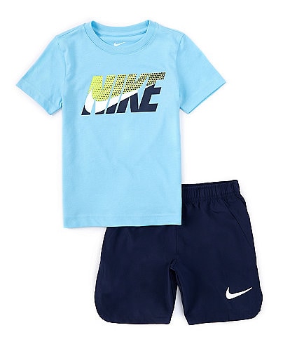 Nike Sportswear Leave No Trace Printed Shorts Set Younger Kids' 2-piece  Set. Nike LU