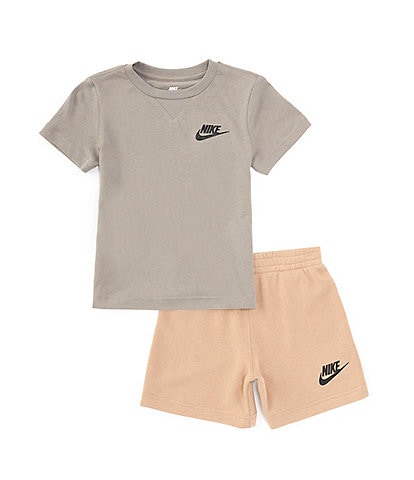 Nike Little Boys 2T-7 Short Sleeve Paint T-Shirt & Short Set